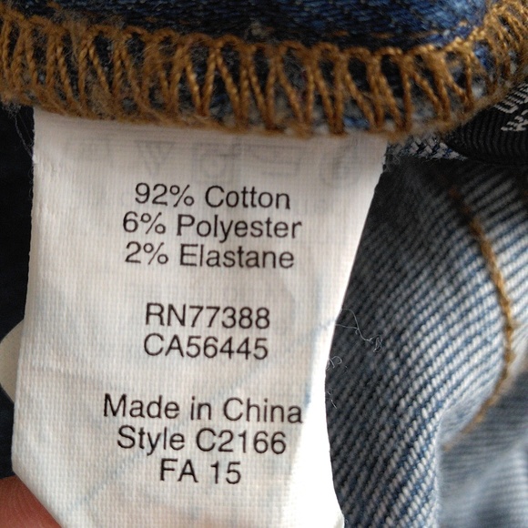 Madewell XS Skinny Overalls Adrian Wash Distressed Blue Jean Overalls - Picture 15 of 16